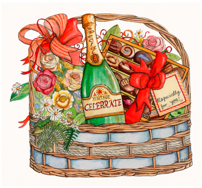 Celebration Basket eCard