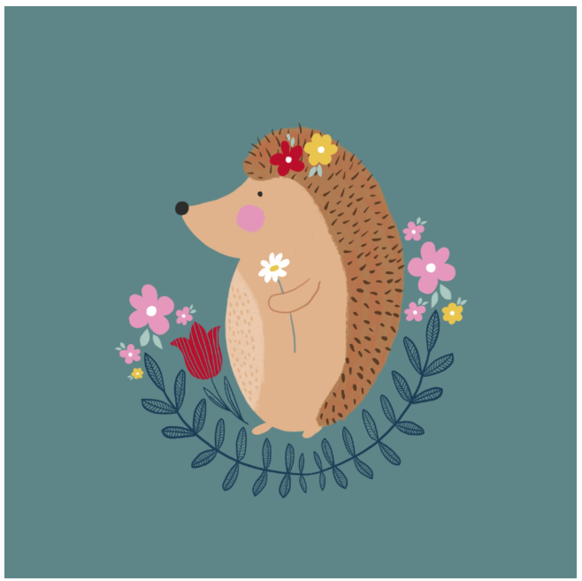 Hedgehog Card