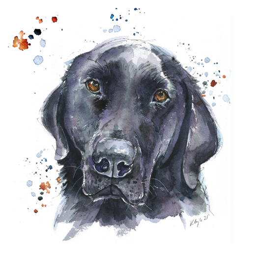 Labrador Card