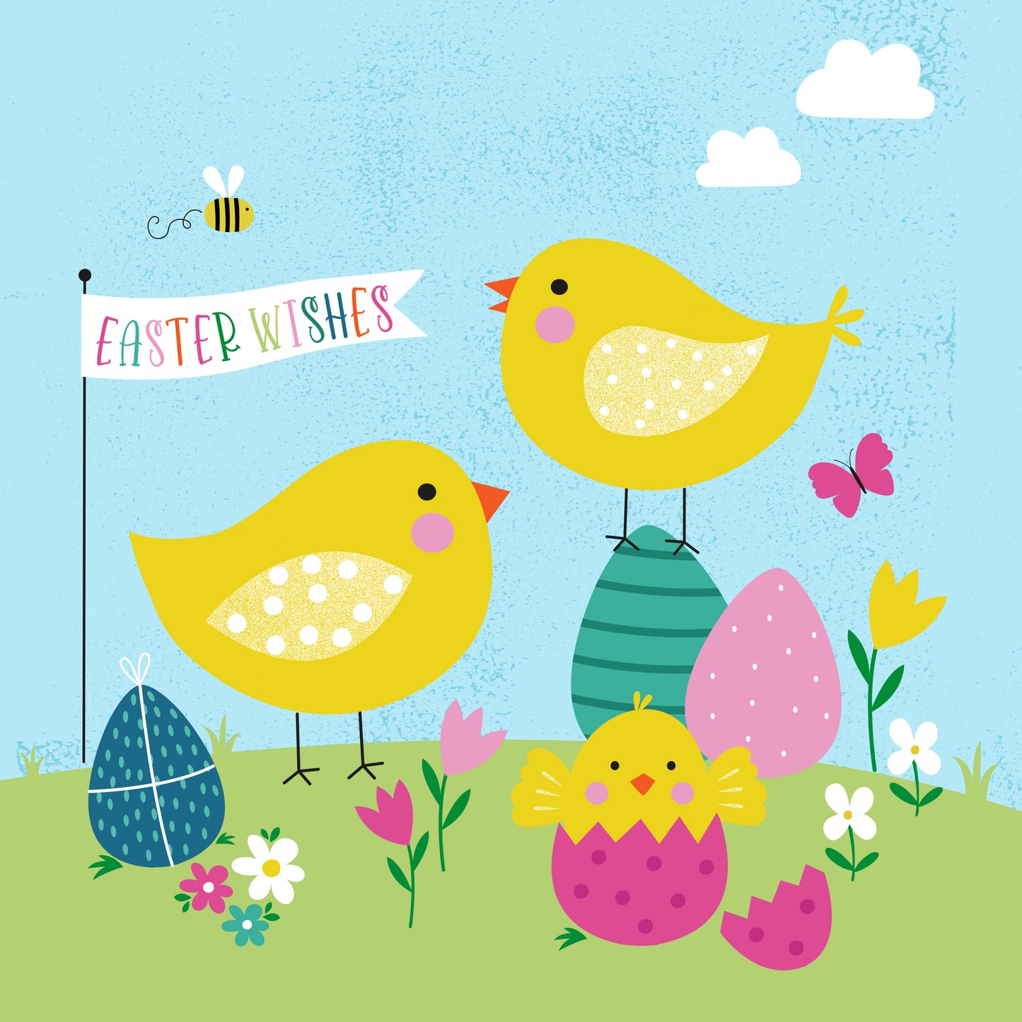 Easter Chicks Card